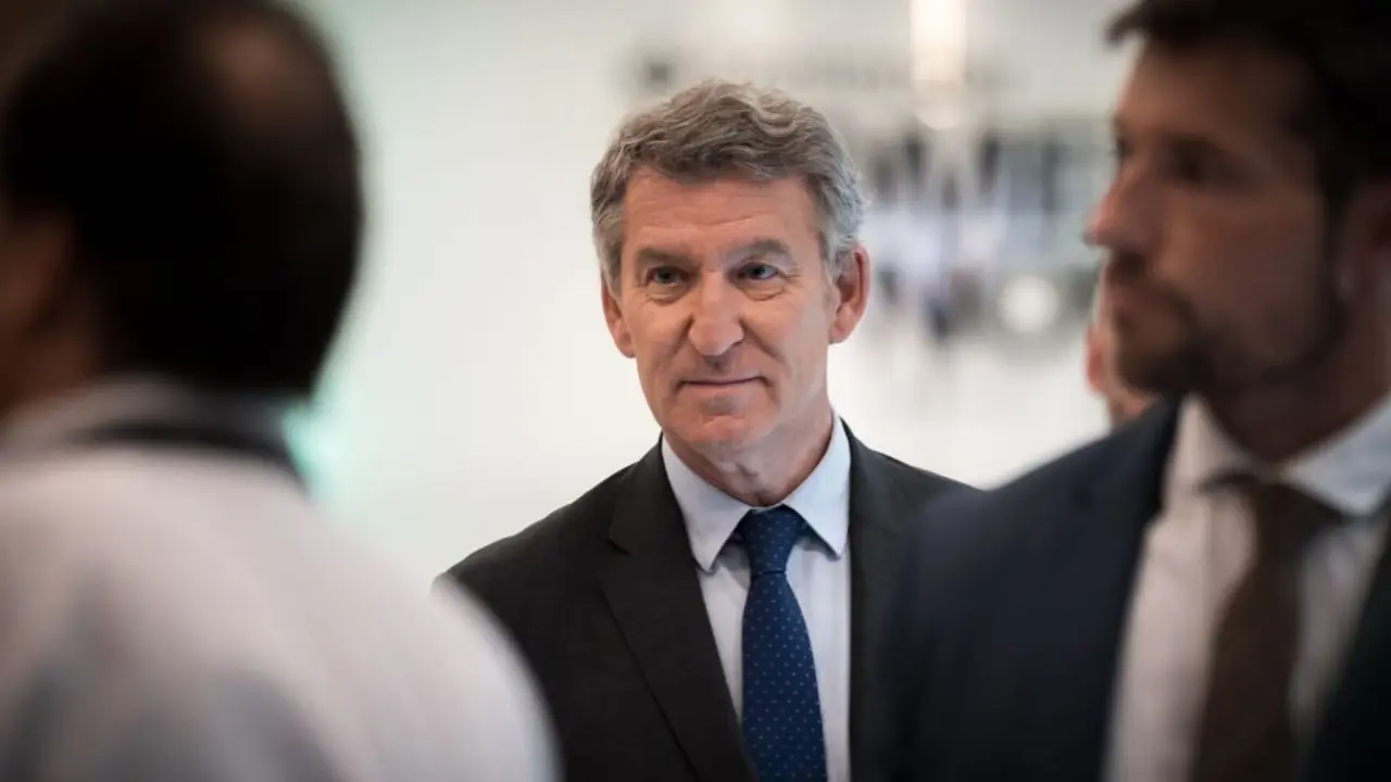 O presidente do Partido Popular, Alberto N&uacute;&ntilde;ez Feixoo. (Foto: Diego Radam&eacute;s / Europa Press)