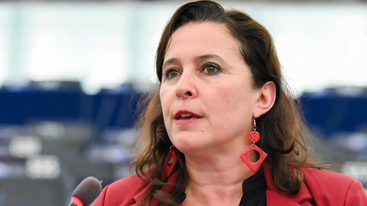A eurodeputada do BNG Ana Miranda, en Bruxelas. (Foto: N&oacute;s Diario)