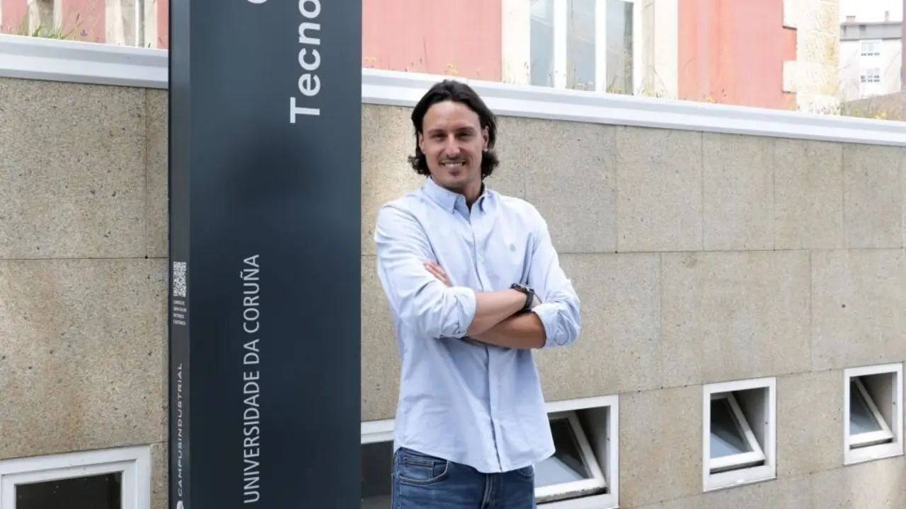 Investigador do Centro de Investigaci&oacute;n en Tecnolox&iacute;as Navais e Industriais Jos&eacute; Miguel Mah&iacute;a. (Foto: UDC)