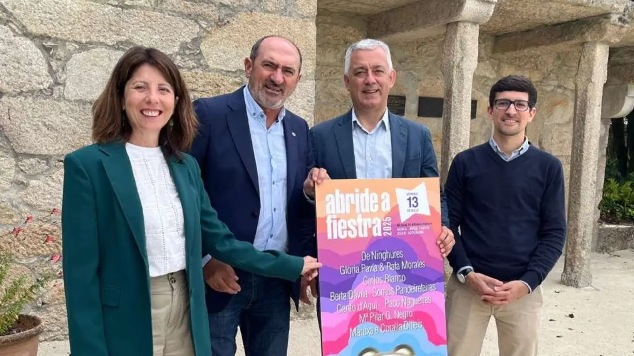 Agra, Angueira, Garc&iacute;a e Arca. (Foto: N&oacute;s Diario)