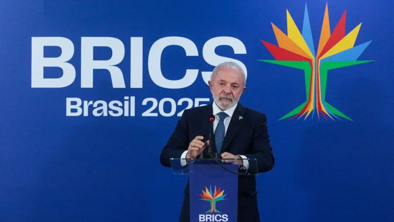 O presidente do Brasil, Lula Da Silva, anfitri&atilde;o da c&uacute;pula dos Brics este 7 de xulho em Rio de Janeiro. (Foto: Jo&eacute;dson Alves / Agencia Brazil / dpa)