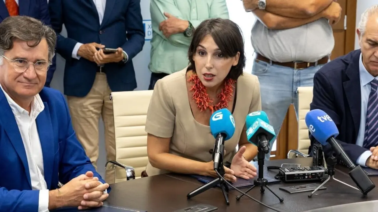 Mar&iacute;a Jes&uacute;s Lourenz&aacute;, este 9 de xullo. (Foto: Xunta da Galiza)