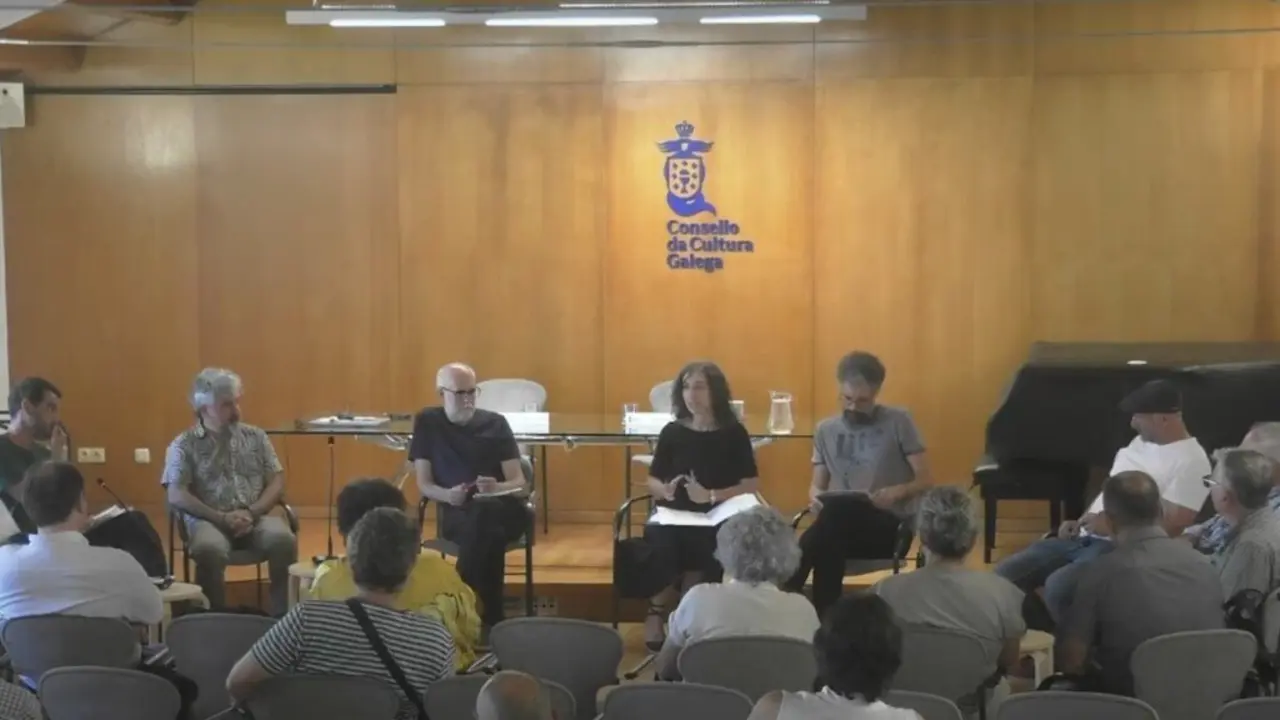 Encontro sobre a rega tradicional, esta cuarta feira 9 de xullo, en Compostela. (Foto: CCG)