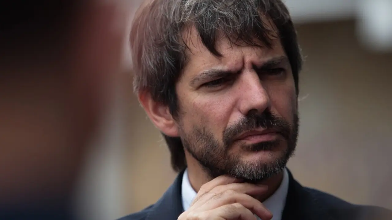 O ministro de Cultura, Ernest Urtasun, este 17 de xullo en Vigo. (Foto: Adrian Irago / Europa Press)