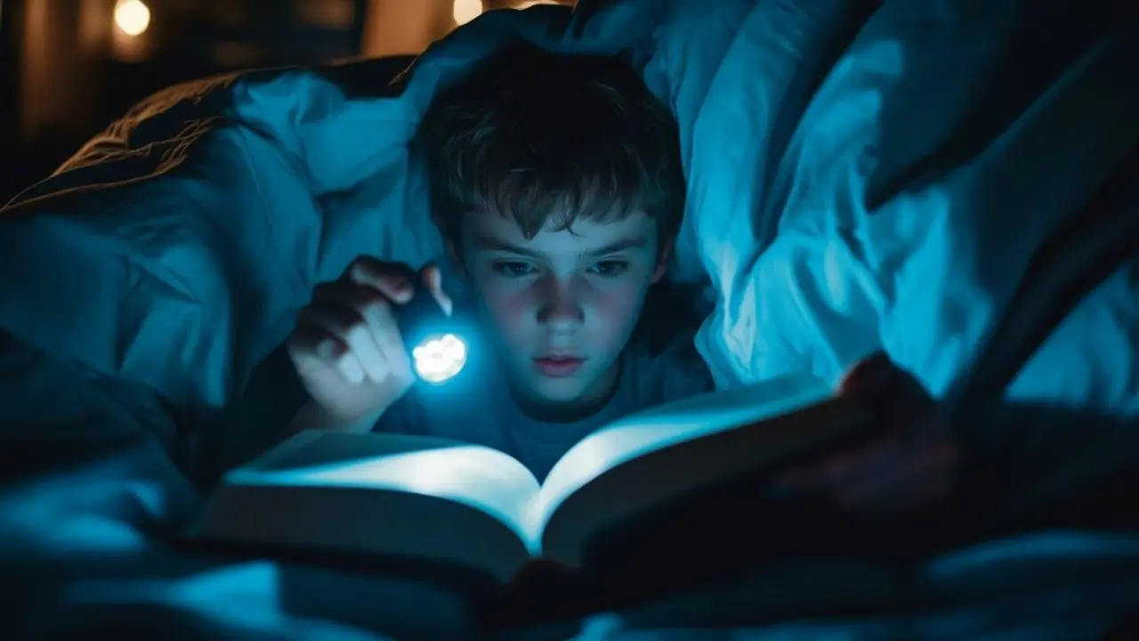 Estaba tirado na cama, morto de aburrimento. A mi&ntilde;a avoa deume un libro moi antigo. (Foto: VladyslavS)