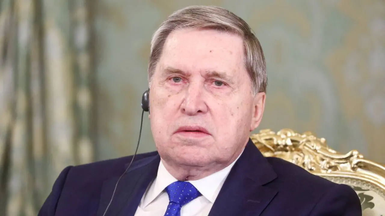 Yuri Ushakov, asesor do Kremlin, o 7 de maio de 2025 en Moscova, a capital de Rusia. (Foto: Sofya Sandurskaya / Europa Press / Contacto)