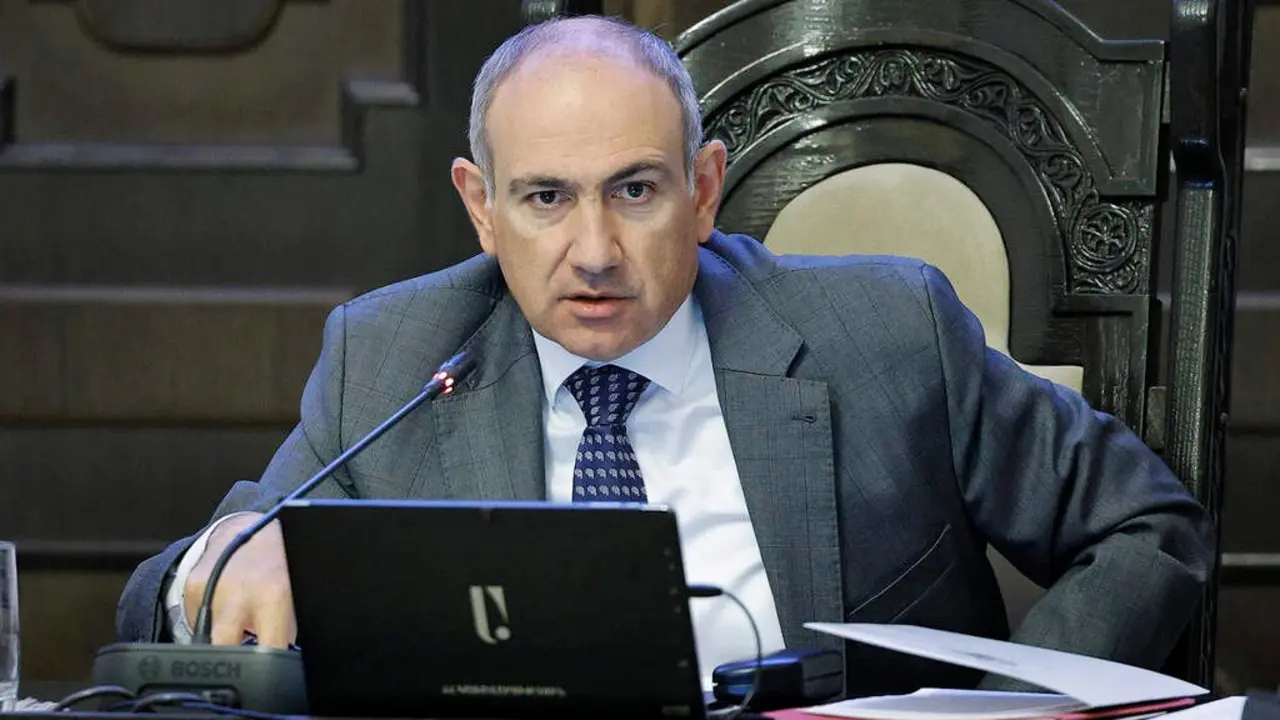 Nikol Pashinian, primeiro ministro de Armenia, o 26 de xu&ntilde;o de 2025. (Foto: Goberno de Armenia)