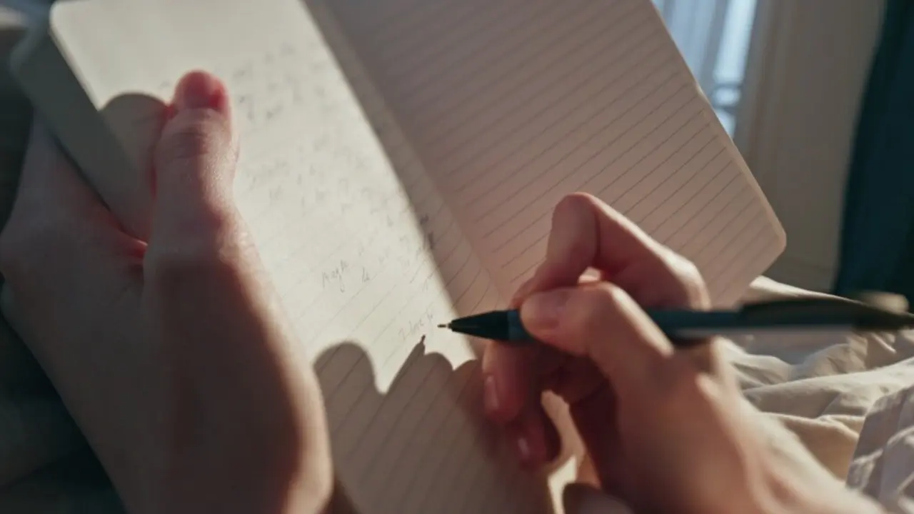 Cando chegou &aacute; casa, non dixo nada. Colleu o caderno e comezou a escribir.  (Foto: 22Imagesstudio)