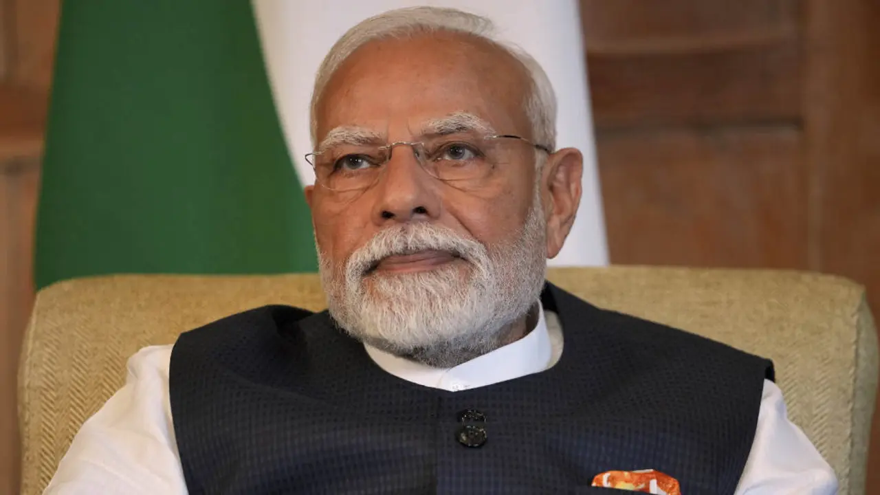 Narendra Modi, primeiro ministro da India, o 24 de xullo de 2025. (Foto: Kin Cheung / PA Wire / DPA v&iacute;a Europa Press)