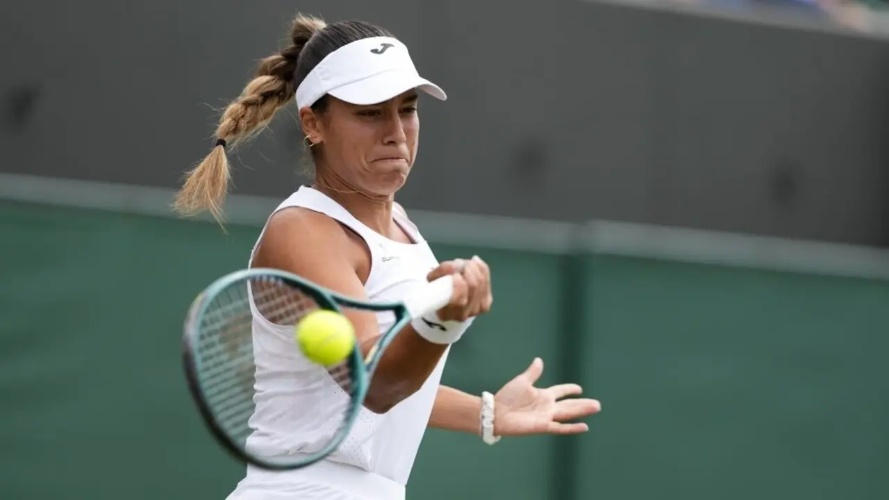 Jessica Bouzas, o 7 de xullo en Londres. (Foto: Jordan Pettitt / PA Wire / dpa)