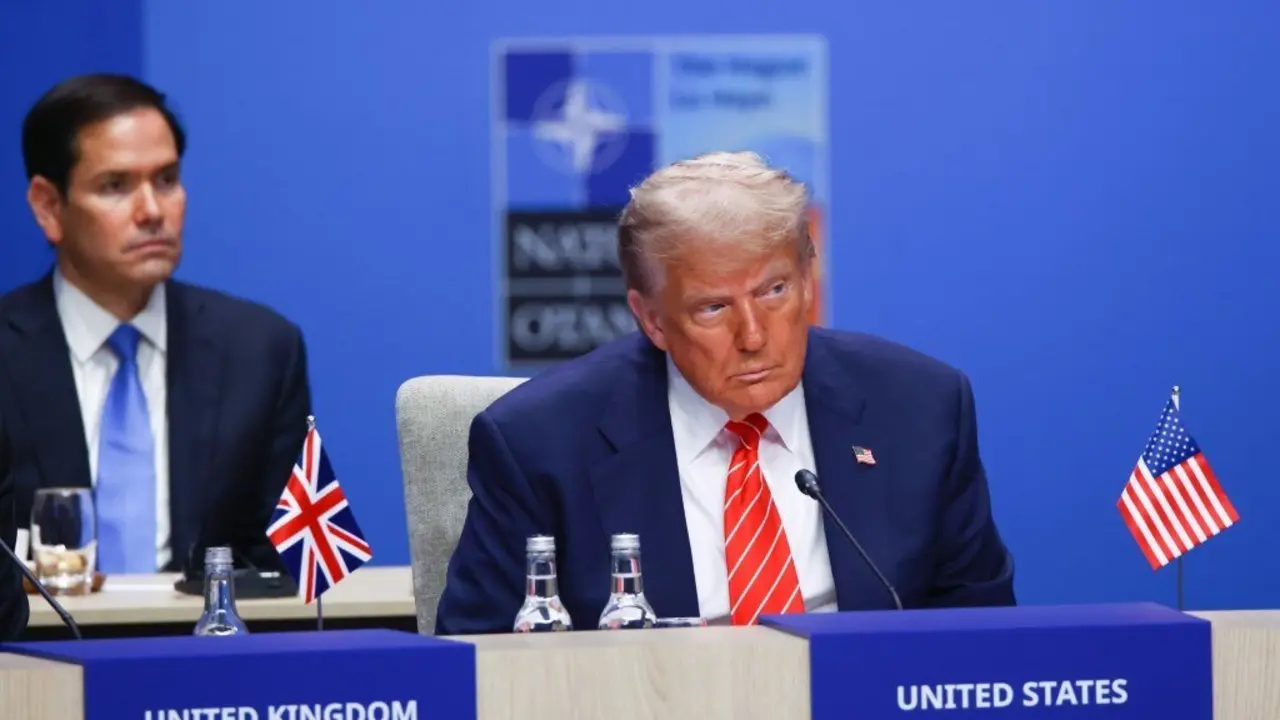 Marco Rubio e Donald Trump. (Foto: Beata Zawrzel / Zuma Press / ContactoPhoto v&iacute;a Europa Press)