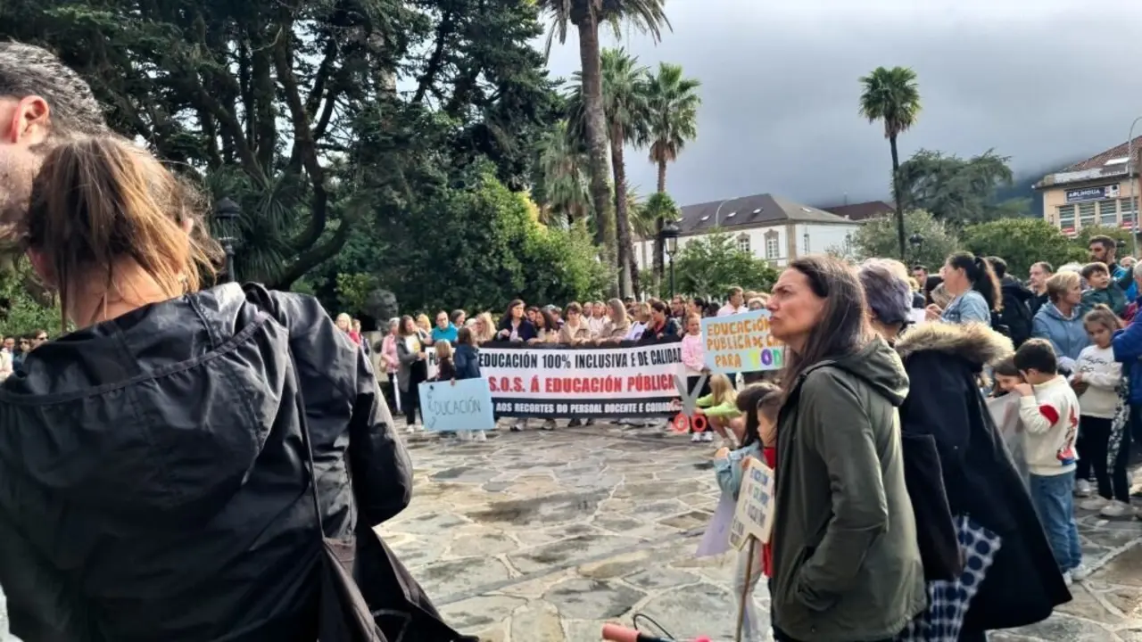 Concentraci&oacute;n este 11 de setembro en Noia. (Foto: N&oacute;s Diario)