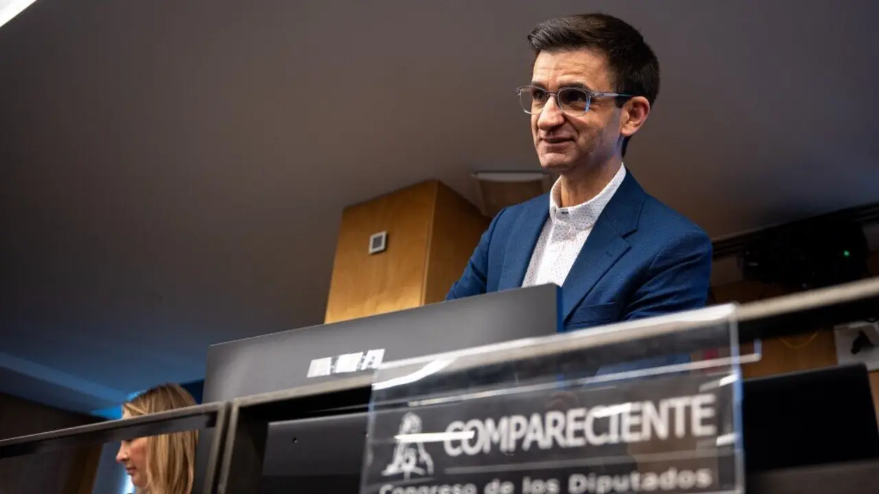O presidente de RTVE, Jos&eacute; Pablo L&oacute;pez. (Foto: Gabriel Luengas / Europa Press)