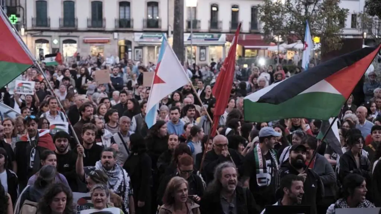 Mobilizaci&oacute;n este 2 de outubro en Pontevedra. (Foto: N&oacute;s Diario)