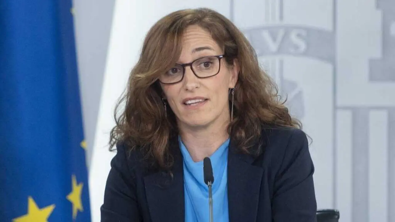 A ministra de Sanidade, M&oacute;nica Garc&iacute;a, este 7 de outubro. (Foto: Alberto Ortega / Europa Press)