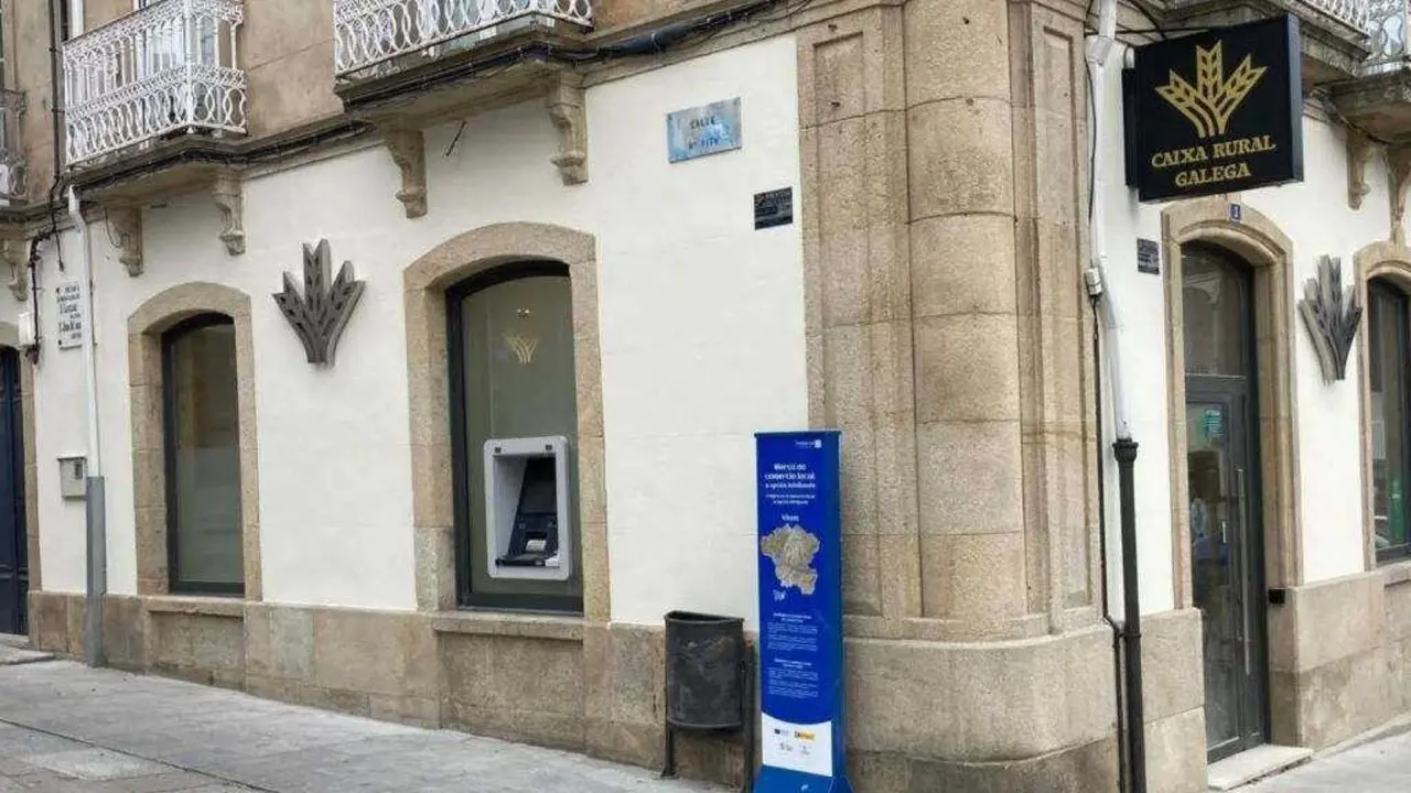 Nova oficina da Caixa Rural Galega en Viana do Bolo (Viana). (Foto: Caixa Rural Galega)