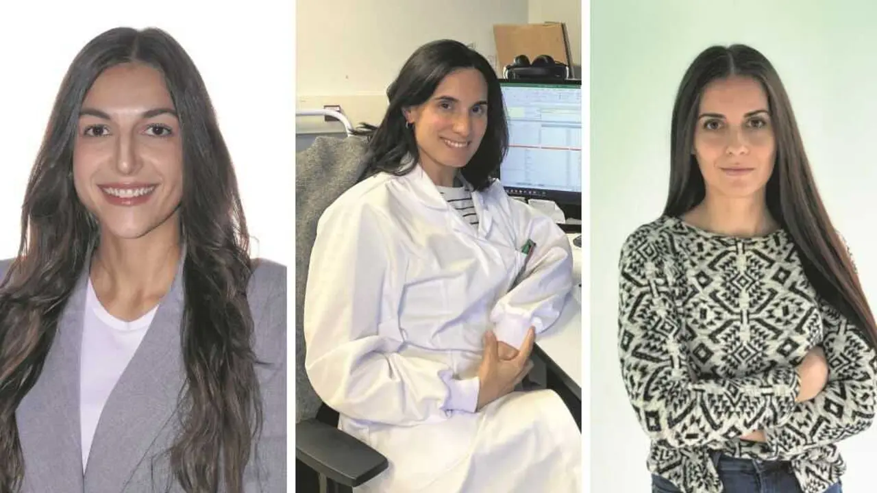 Beatriz Blanco, Lara Garc&iacute;a e Silvia Garc&iacute;a. (Foto: Xeraci&oacute;n Alfa e Pixi Arnoso)