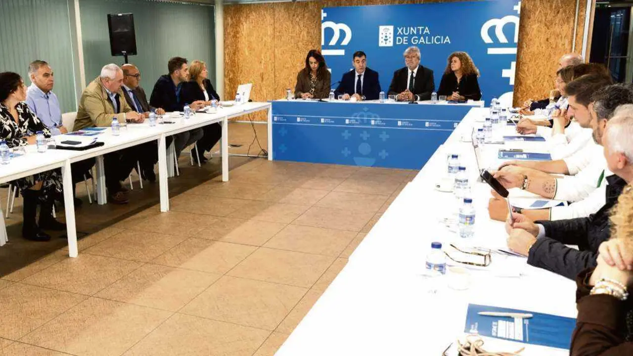 Presentaci&oacute;n dos datos da Enquisa de diagnose e convivencia. (Foto: Xunta da Galiza)