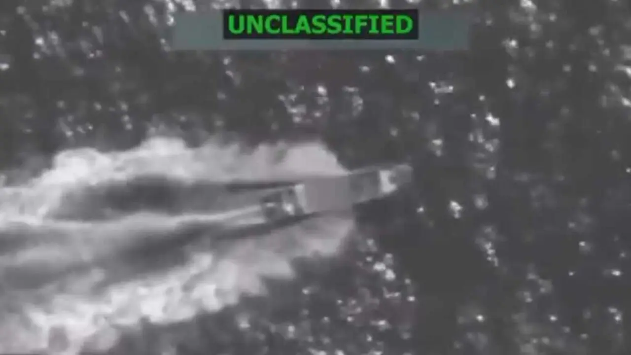 Fotograma do v&iacute;deo compartido por Pete Hegseth. (Foto: N&oacute;s Diario)