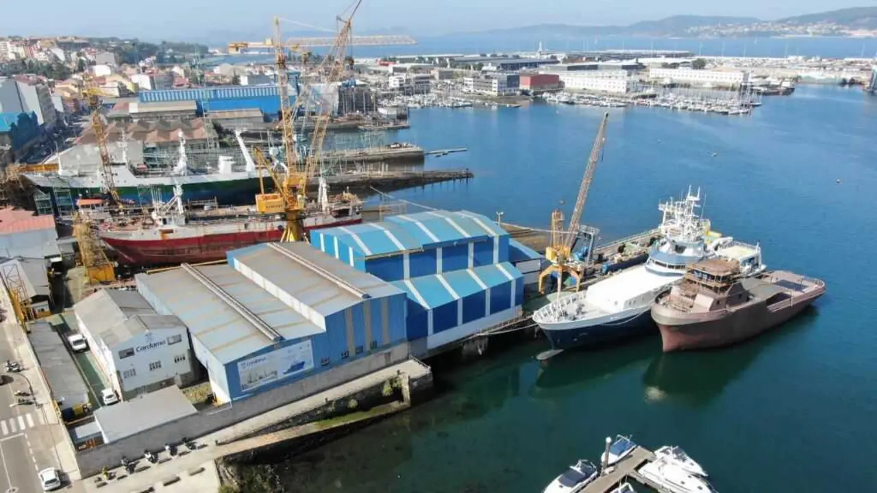 Instalaci&oacute;ns de Cardama en Vigo. (Foto: Astilleros Cardama)
