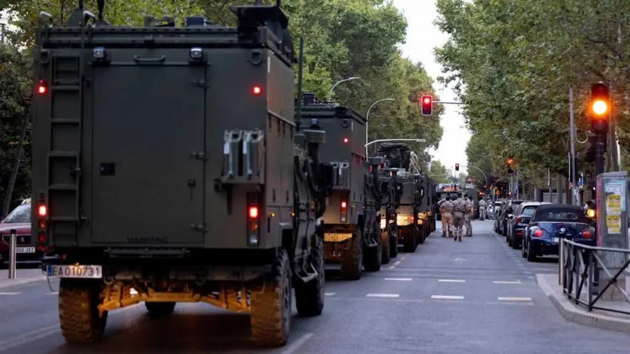 Desfile das Forzas Armadas o pasado 12 de outubro. (Foto: Eduardo Parra / Europa Press)