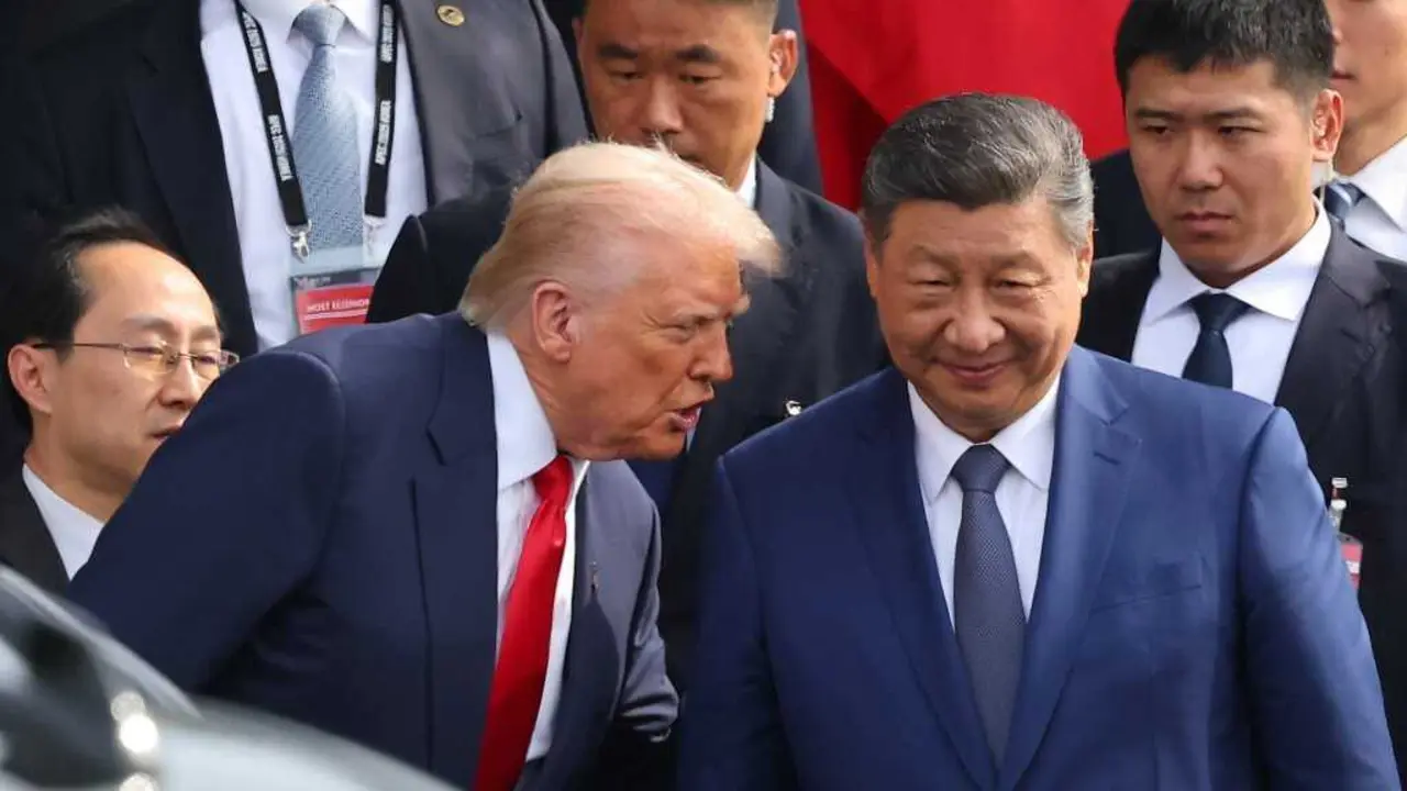 Donald Trump e Xi Jinping. (Foto: YNA / DPA v&iacute;a Europa Press)