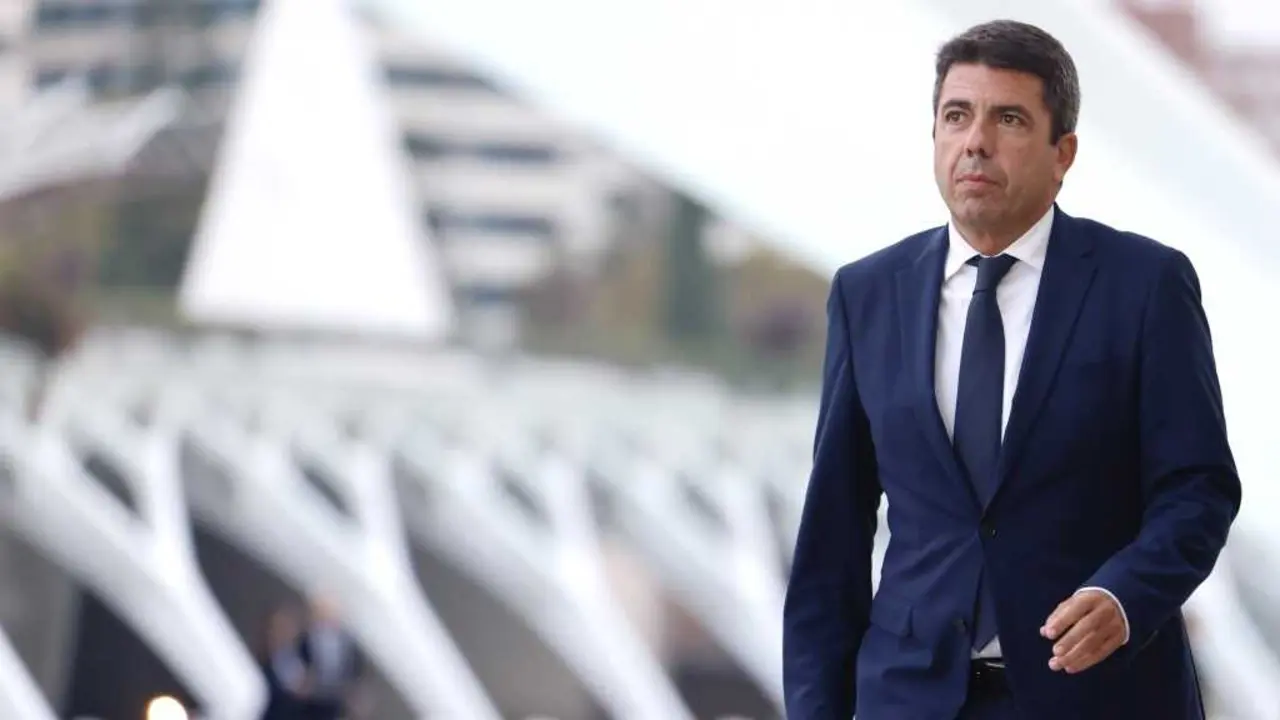 O president da Generalitat valenciana, Carlos Maz&oacute;n. (Foto: Rober Solsona / Europa Press)