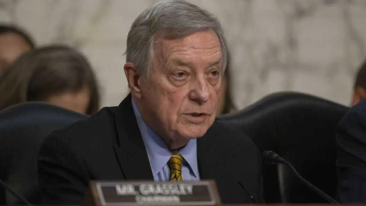 O senador por Illinois, Dick Durbin, xefe da minor&iacute;a dem&oacute;crata no Senado dos EUA. (Foto: Europa Press / Contacto / Mattie Neretin)