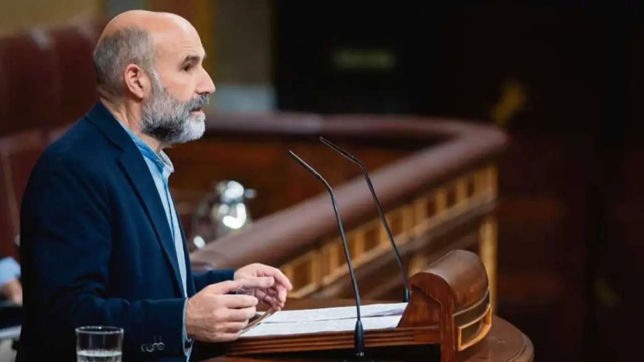 N&eacute;stor Rego no Congreso. (Foto: N&oacute;s Diario)