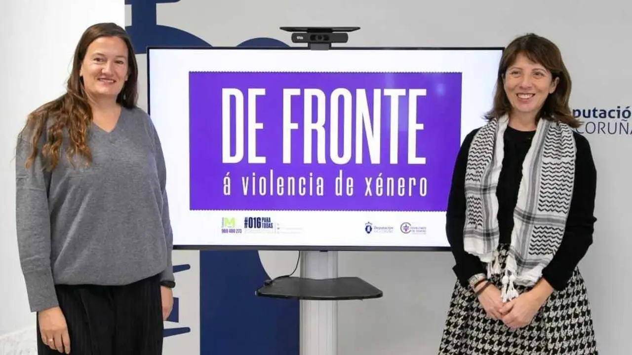 Eva Ovenza e Sol Agra, este 19 de novembro na Coru&ntilde;a. (Foto: Deputaci&oacute;n da Coru&ntilde;a)