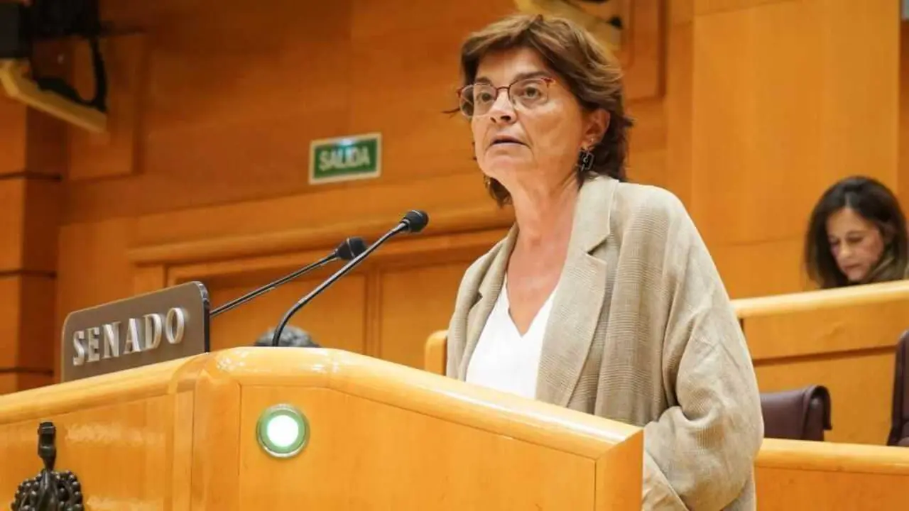 A senadora do BNG, Carme da Silva. (Foto: N&oacute;s Diario)