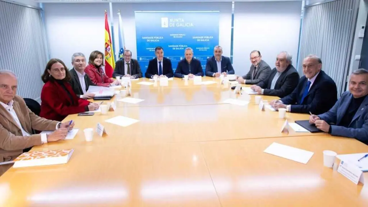 Xuntanza do Consello para a coordinaci&oacute;n da docencia cl&iacute;nica na Galiza. (Foto: Europa Press)