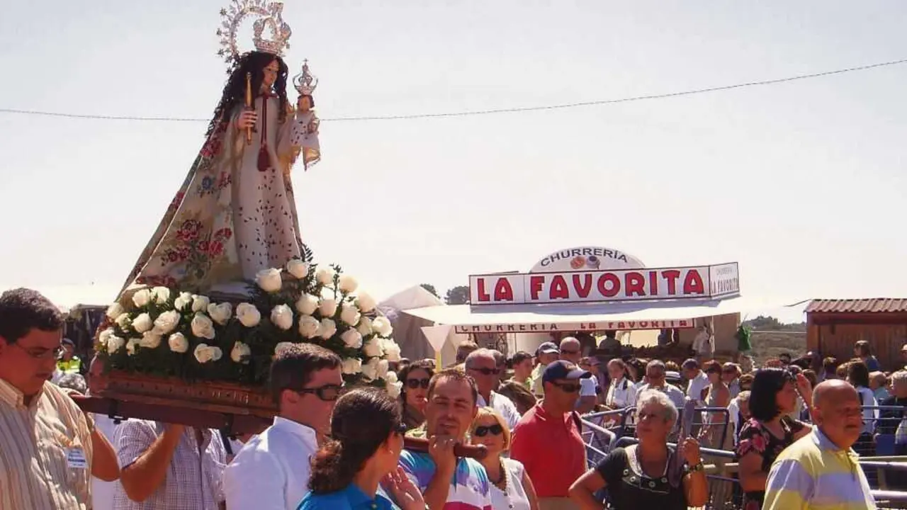 Romar&iacute;a de Nosa Se&ntilde;ora da Lanzada, no Grove (O Saln&eacute;s). (Foto: Rafael Quint&iacute;a)