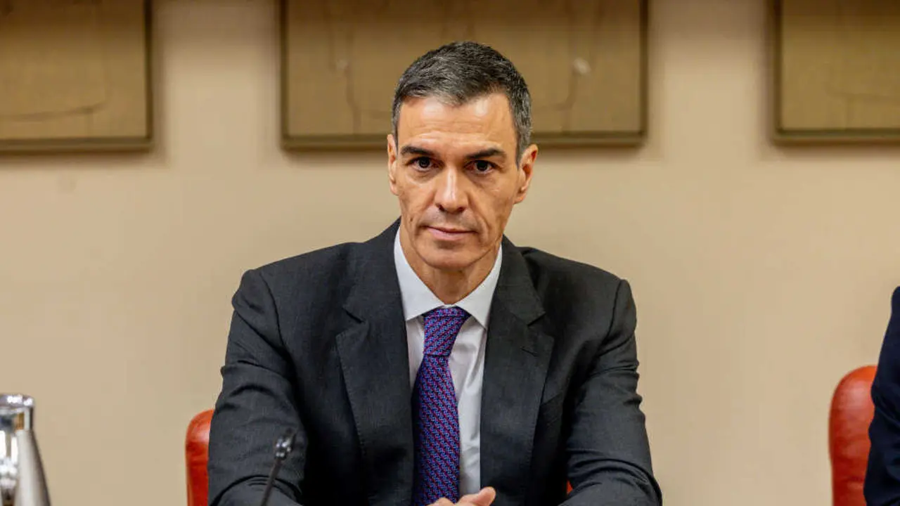 O presidente do Executivo espa&ntilde;ol, Pedro S&aacute;nchez, o pasado 20 de novembro de 2025 no Congreso. (Foto: Ricardo Rubio / Europa Press)