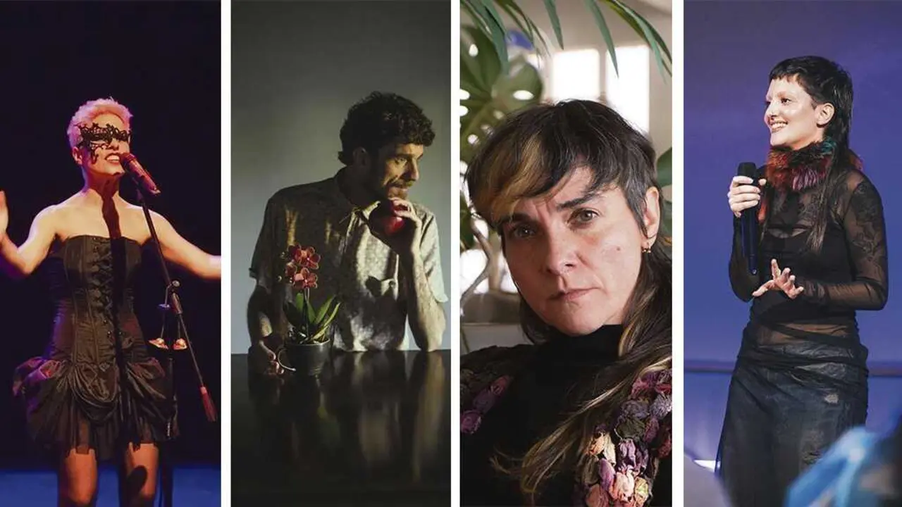 Silvia Penas, Samuel Merino, Luc&iacute;a Aldao e Nuria Vil&aacute;n. (Foto: / N&oacute;s Diario / &Aacute;lex Sobrino
/ Ant&oacute;n & Marti&ntilde;o / Aigi Boga)