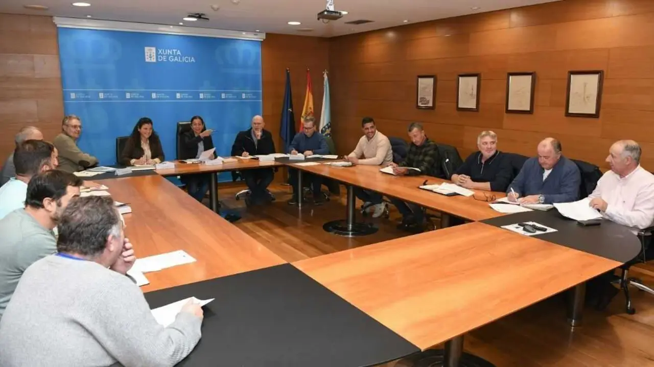 Comisi&oacute;n do Mexill&oacute;n esta terza feira. (Foto: N&oacute;s Diario)