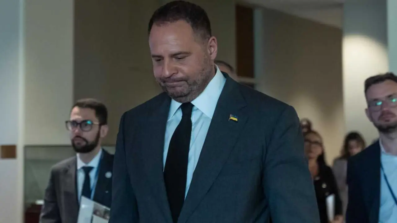 Andri Yermak, xefe da oficia presidencial da Ucra&iacute;na. (Foto: Europa Press / Lev Radin)