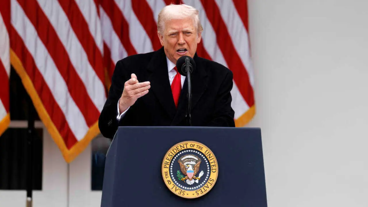 Donald Trump, presidente dos Estados Unidos, o 25 de novembro de 2025 na Casa Branca. (Foto: Will Oliver - Pool v&iacute;a CNP / Europa Press / Contacto)