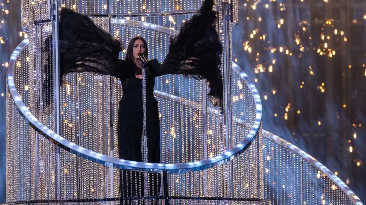 A cantante israel&iacute; Yuval Raphael que participou na &uacute;ltima edici&oacute;n e Eurovisi&oacute;n. (Foto: Jens B&uuml;ttner)