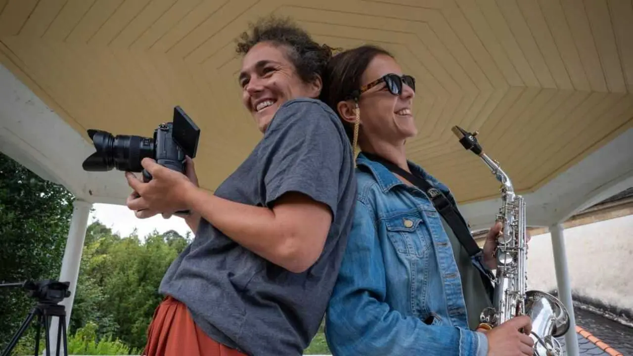 Diana Gon&ccedil;alves e Adriana P&aacute;ramo. (Foto: Diana Gon&ccedil;alves)