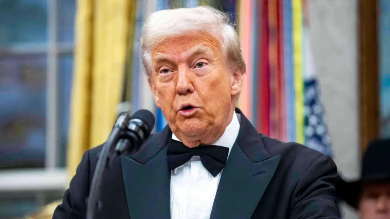 O presidente dos Estados Unidos, Donald Trump, o 6 de decembro de 2025 na Casa Branca. (Foto: Bonnie Cash - Pool v&iacute;a CNP / Europa Press / Contacto)