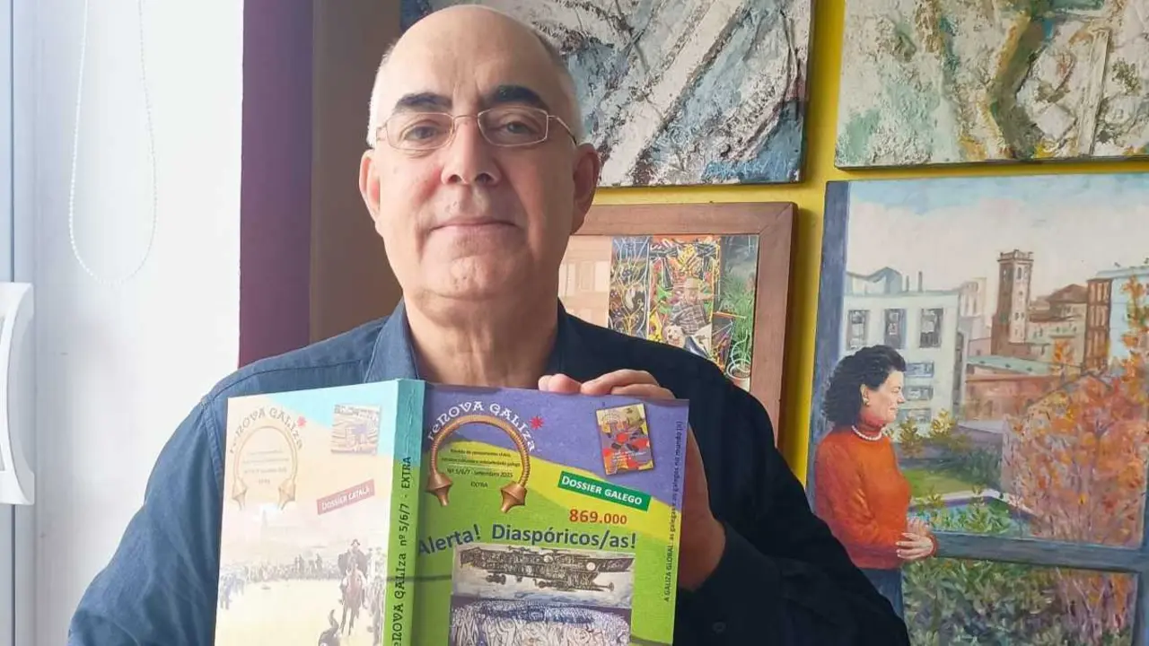 Camilo F. Valdehorras.  (Foto: @merc&egrave;pinyol)