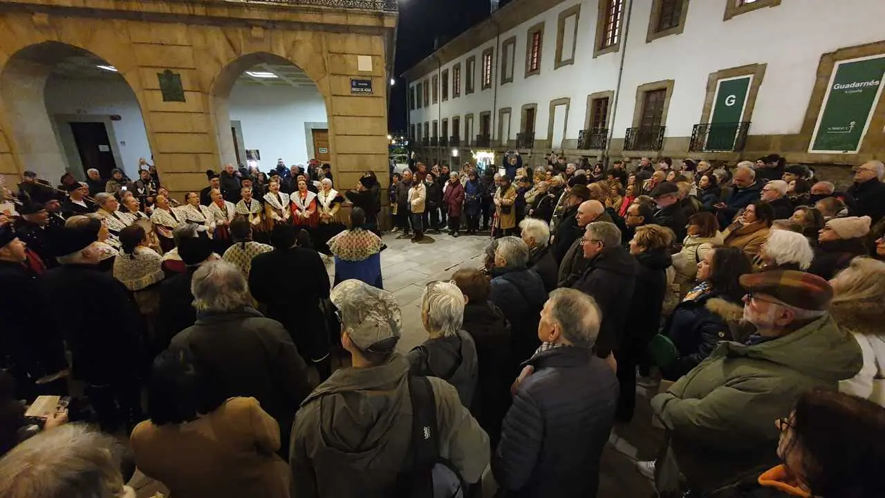 Foto do acto, Cantar a Naci&oacute;n, na Coru&ntilde;a. (Foto: N&oacute;s Diario)