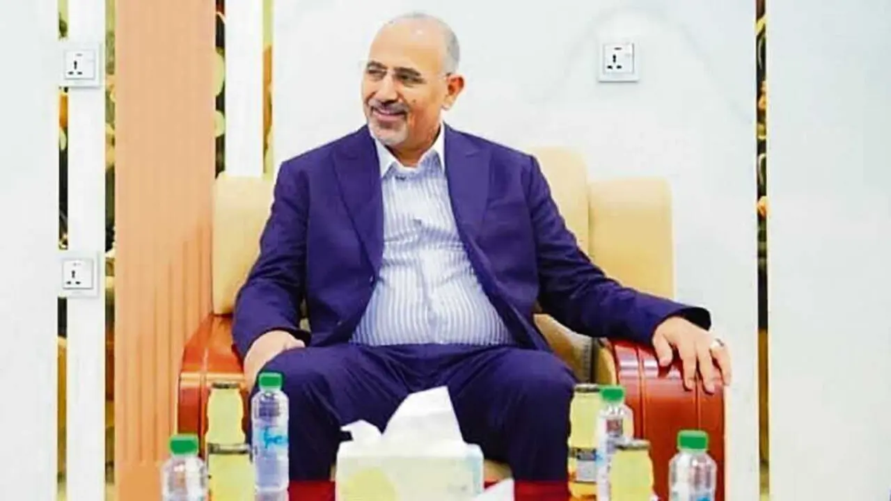 O l&iacute;der do Consello de Transici&oacute;n do Sur, Aidarous al-Zubaidi, esta sexta feira 2 de xaneiro. (Foto: Presidencia do Sur do Iemen)