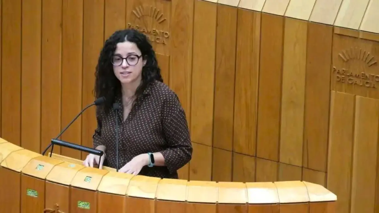A deputada do BNG, Noa Presas. (Foto: N&oacute;s Diario)