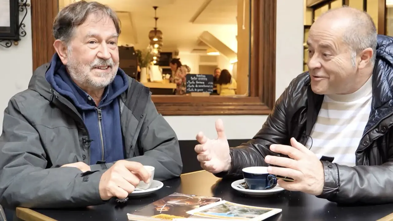 Suso de Toro e Pepe Barro.