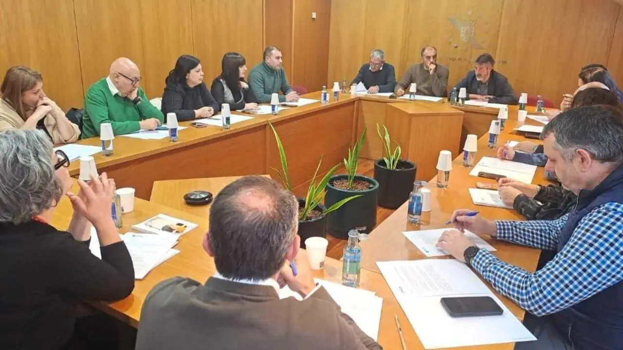 Xuntanza da Executiva da Fegamp, este 20 de xaneiro. (Foto: Fegamp)