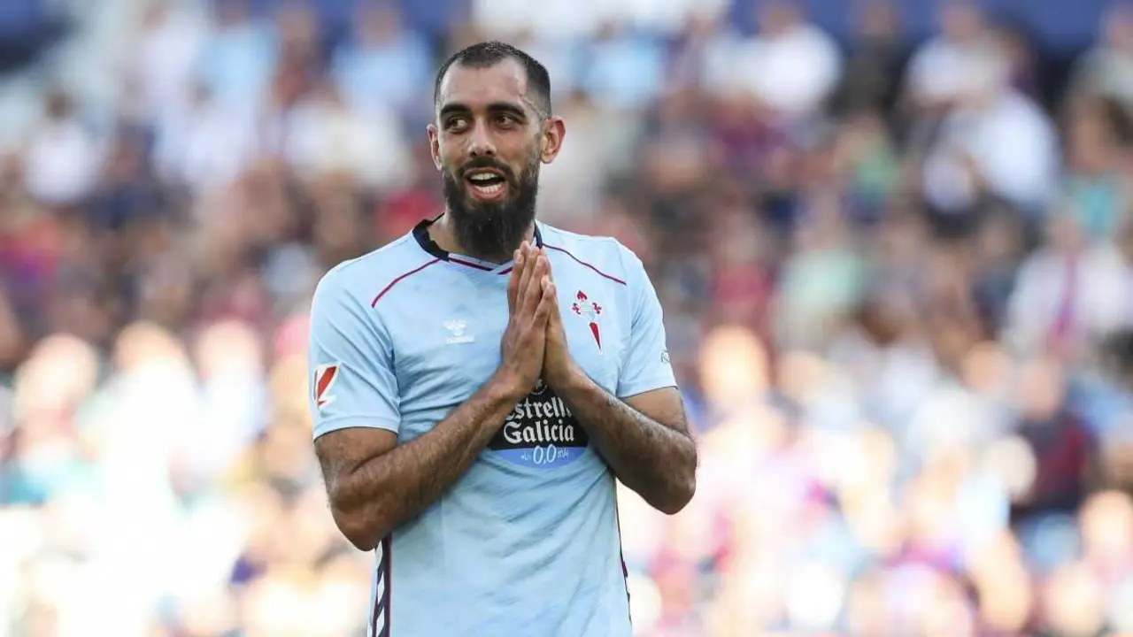O dianteiro do Celta Borja Iglesias. (Foto: AFP7 / Europa Press)