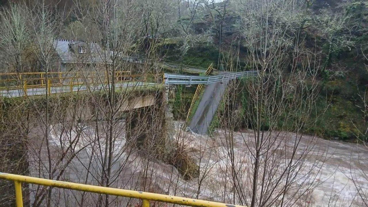 Ponte de Ace&ntilde;a, en Navia de Suarna. (Foto: Deputaci&oacute;n de Lugo)