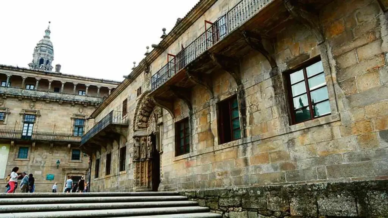 Colexio de San Xerome, sede do Reitorado da USC. (Foto: Santi Alvite)